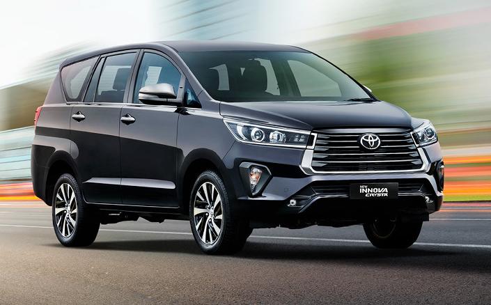 Innova Crysta vehicle for long temple travel